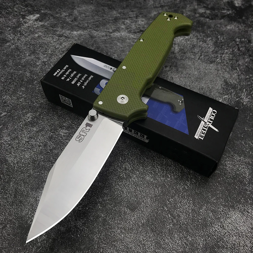 Cold Steel Military Combat Knives G10 Handle EDC Self-defense Folding Utility Pocket Knife with Clip Hunting, Camping Knife
Cold Steel Military Combat Knives G10 Handle EDC Self-defense Folding Utility Pocket Knife with Clip Hunting, Camping Knife