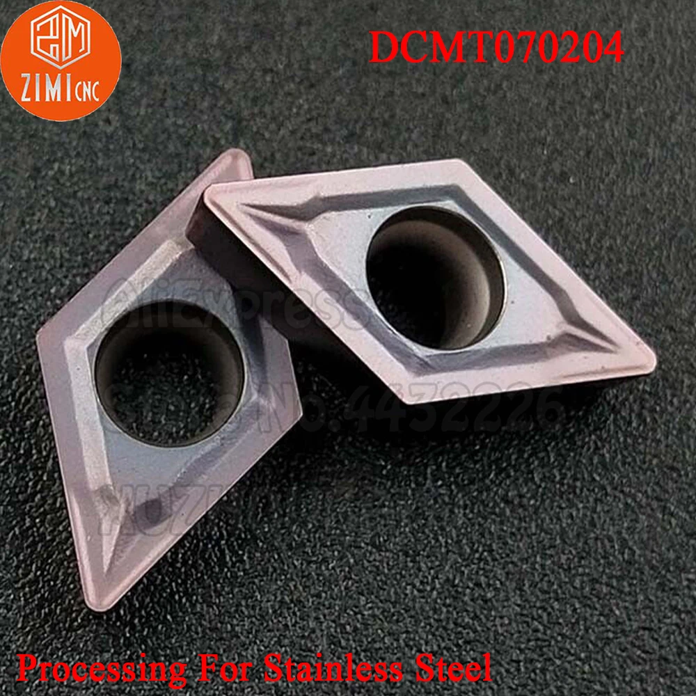 10pcs DCMT070204 DCMT21.51 Internal Turning Tools Carbide inserts Cutting Tool CNC Tools Cutter Lathe tools cutter blade for Sta
10pcs DCMT070204 DCMT21.51 Internal Turning Tools Carbide inserts Cutting Tool CNC Tools Cutter Lathe tools cutter blade for Sta