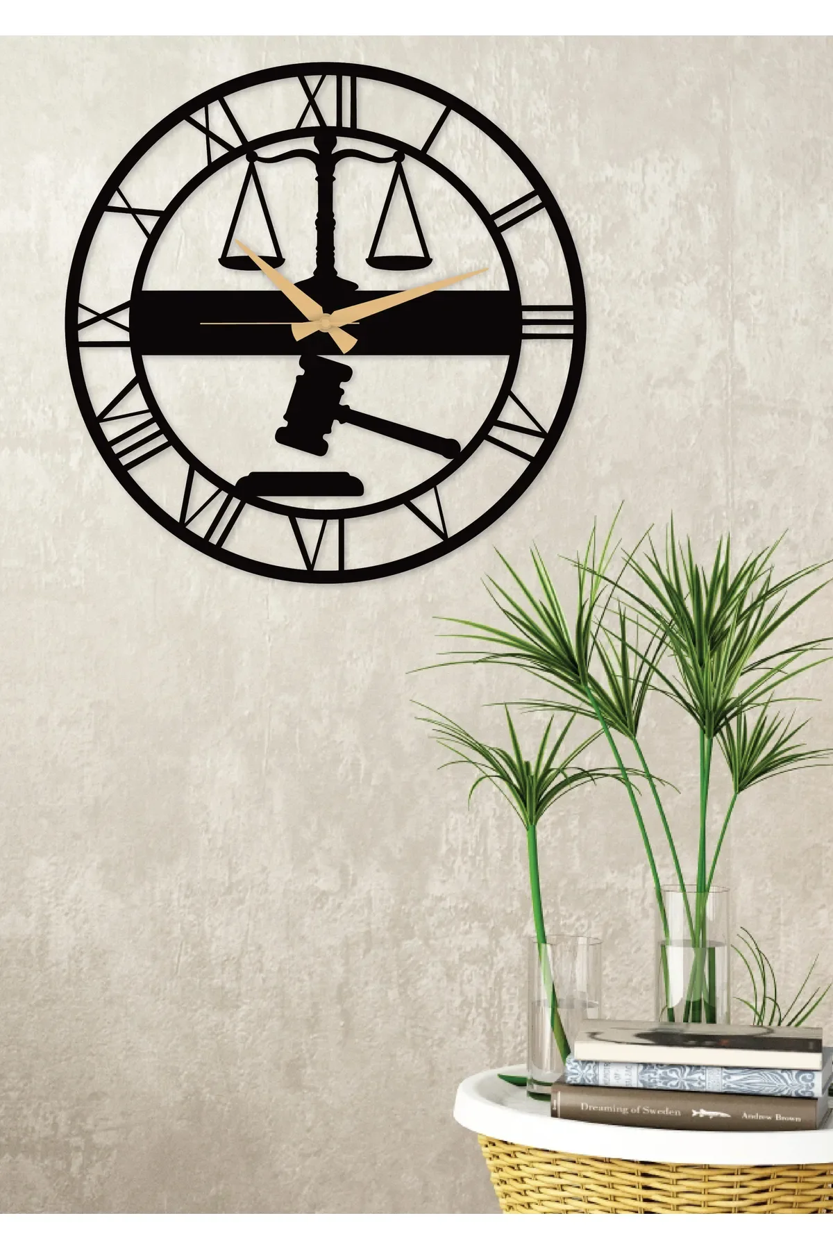 Scale for Justice-Lawyer and Teacher-School-Classroom Metal Black Wall Clock-Home/Office Clock-Gift Clock-50x50 Cm
Scale for Justice-Lawyer and Teacher-School-Classroom Metal Black Wall Clock-Home/Office Clock-Gift Clock-50x50 Cm
