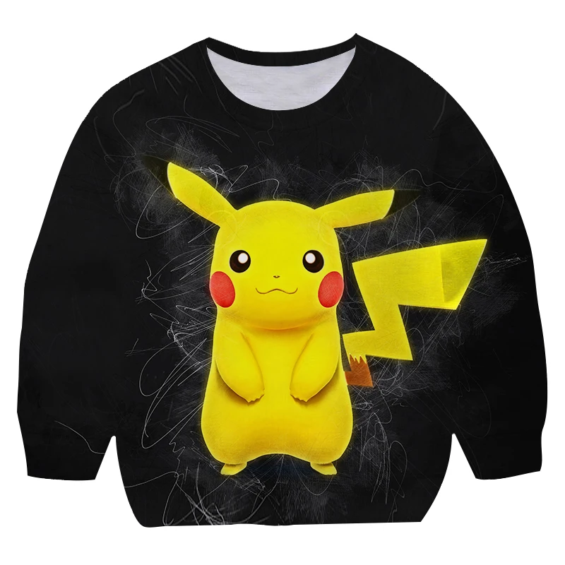 0 2 4 6 Year Old Pokemon Children's Sweatshirts Autumn Clothes Cotton Cartoon Toddler Girls Blouse Casual Boys Sports Shirt
0 2 4 6 Year Old Pokemon Children's Sweatshirts Autumn Clothes Cotton Cartoon Toddler Girls Blouse Casual Boys Sports Shirt