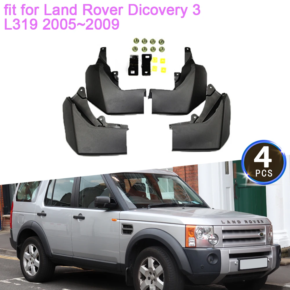 4x for Land Rover Dicovery 3 L319 2005 2006 2007 2008 2009 Mudguards Flare MudFlaps Guard Splash Front Rear Fenders Accessories
4x for Land Rover Dicovery 3 L319 2005 2006 2007 2008 2009 Mudguards Flare MudFlaps Guard Splash Front Rear Fenders Accessories