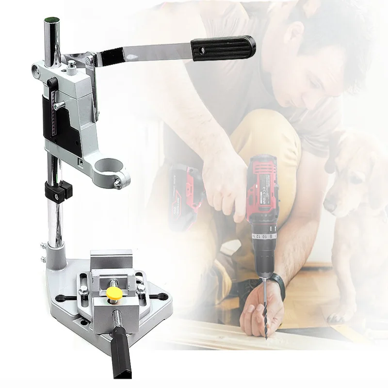 Electric Drill Stand Power Tools Accessories Bench Drill Press Stand DIY Tool Base Frame Drill Holder Drill Chuck
Electric Drill Stand Power Tools Accessories Bench Drill Press Stand DIY Tool Base Frame Drill Holder Drill Chuck