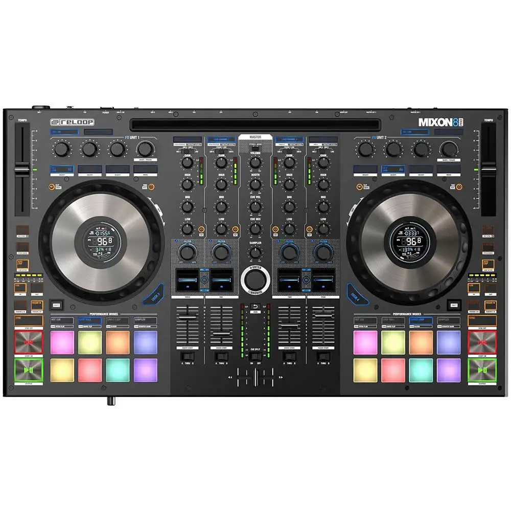 

100% OFFICIAL Reloop Mixon 8 Pro 4-channel DJ Controller