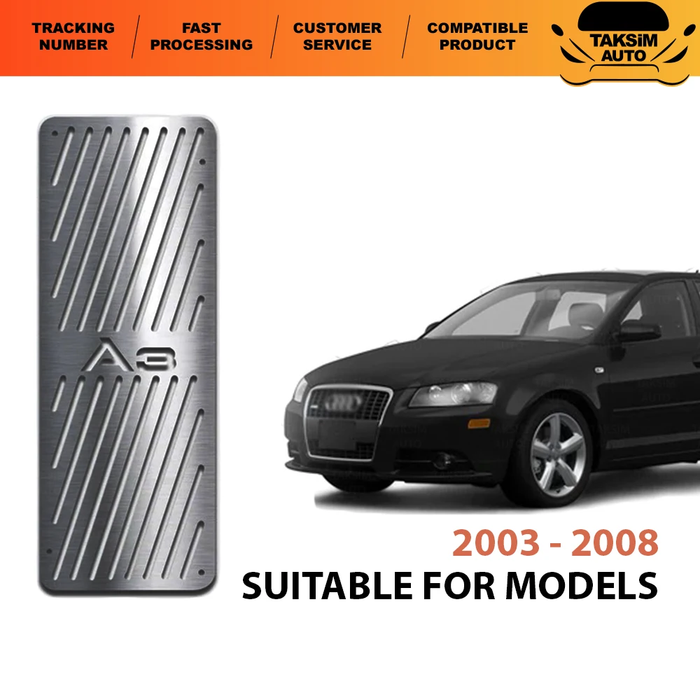 Хромированная ножная педаль для моделей Audi A3 2003-2008-изделие из высококачественной нержавеющей стали-простая сборка
Хромированная ножная педаль для моделей Audi A3 2003-2008-изделие из высококачественной нержавеющей стали-простая сборка
