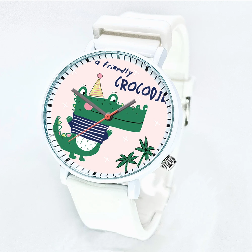 Ladies Luxury Small Fresh Animal Case Watch Ladies White Shell Silicone Strap Quartz Watch MISS WHITE
Ladies Luxury Small Fresh Animal Case Watch Ladies White Shell Silicone Strap Quartz Watch MISS WHITE