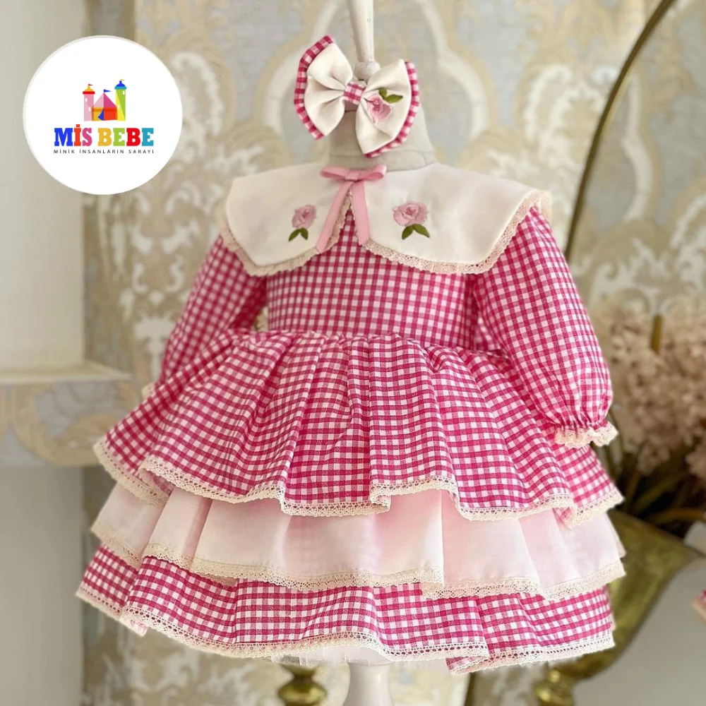 2-Pcs Dress hair Clip Vintage Flower Girl Dress Christmas Birthday Party Princess For Baby Girl Wedding
2-Pcs Dress hair Clip Vintage Flower Girl Dress Christmas Birthday Party Princess For Baby Girl Wedding