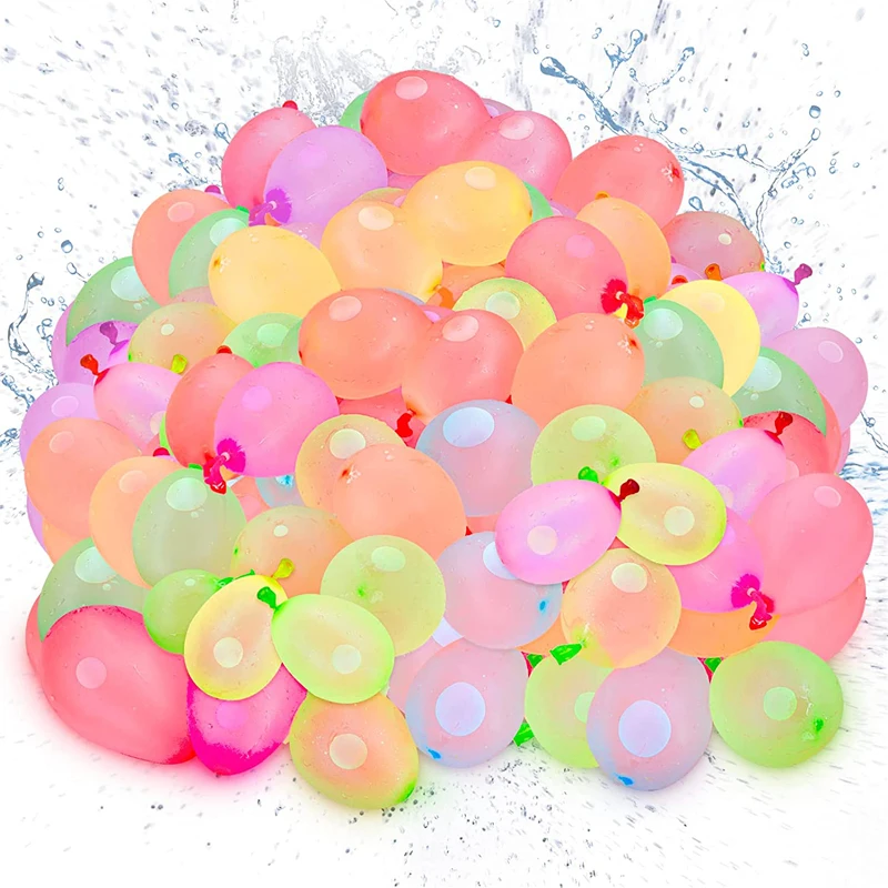 111pcs/Set Water Balloons Fast Filling Bomb 60 Seconds Self-Closing Waterballonnen Without Tangle Summer Outdoor Beach Party Toy
111pcs/Set Water Balloons Fast Filling Bomb 60 Seconds Self-Closing Waterballonnen Without Tangle Summer Outdoor Beach Party Toy