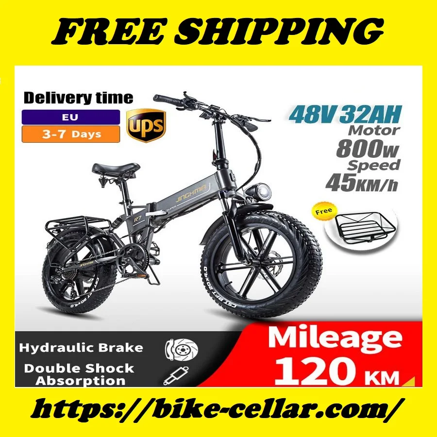 Vélo électrique tout-terrain R7 Fat Opathy pour adultes, vélo électrique de montagne injuste, 800W, 48V, 32AH, 20 pouces
Vélo électrique tout-terrain R7 Fat Opathy pour adultes, vélo électrique de montagne injuste, 800W, 48V, 32AH, 20 pouces