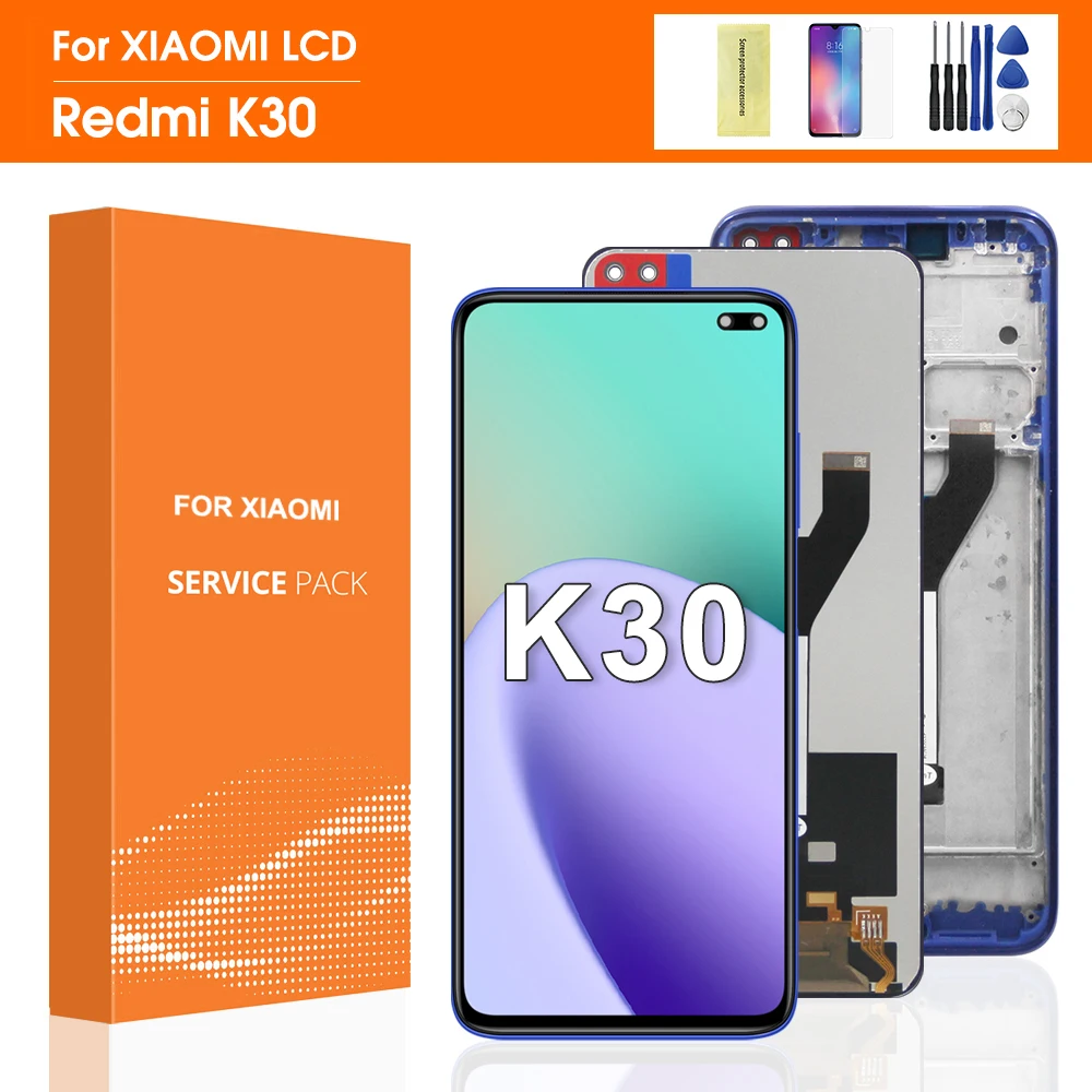 Original 6.67'' Display Replacement for Xiaomi Redmi K30 LCD Touch Screen Digitizer Assembly for Redmi K30 Display Replace
Original 6.67'' Display Replacement for Xiaomi Redmi K30 LCD Touch Screen Digitizer Assembly for Redmi K30 Display Replace