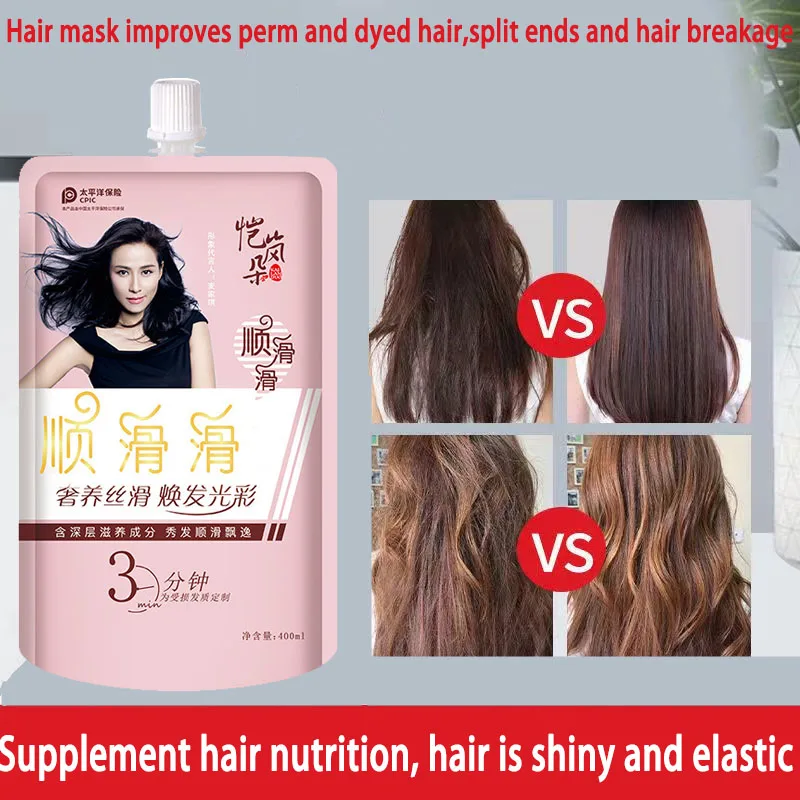 Keratin Hair Mask Collagen Moisturizing Essential Repair Nourishing Dry Damaged Essence Conditioner Magical treatment
Keratin Hair Mask Collagen Moisturizing Essential Repair Nourishing Dry Damaged Essence Conditioner Magical treatment