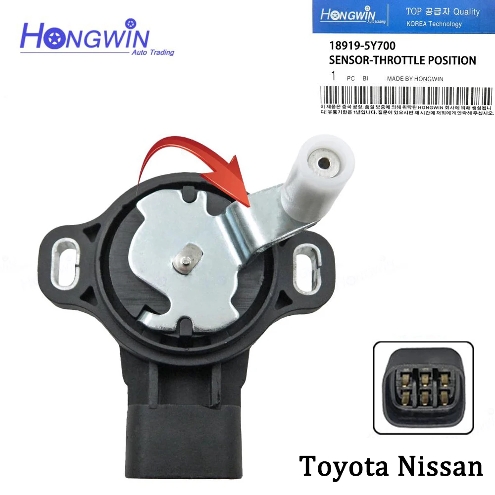 New 18919-5Y700, 189195Y700 Throttle Accelerator Pedal Sensor TPS For 2002-2006 Toyota RAV4 Camry Nissan Xtrail T30 Infiniti G35
New 18919-5Y700, 189195Y700 Throttle Accelerator Pedal Sensor TPS For 2002-2006 Toyota RAV4 Camry Nissan Xtrail T30 Infiniti G35