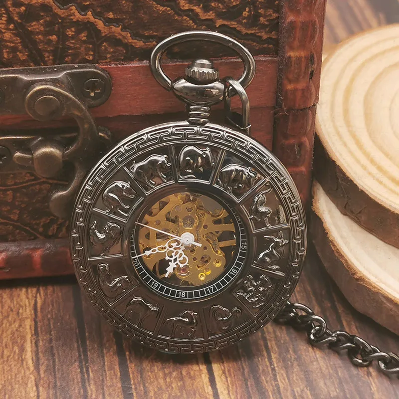 Уникальные Модные карманные часы со знаками Зодиака, механические наручные часы для мужчин и женщин, высококачественные часы в стиле стимп...
Уникальные Модные карманные часы со знаками Зодиака, механические наручные часы для мужчин и женщин, высококачественные часы в стиле стимп...