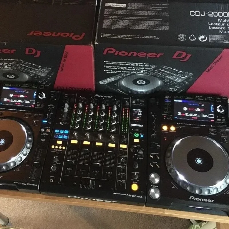 AUTHENTIC FOR-Pioneers DJ DJM-900NXS DJ Mixer And 4 CDJ-2000NXS Platinum Limited Edition
AUTHENTIC FOR-Pioneers DJ DJM-900NXS DJ Mixer And 4 CDJ-2000NXS Platinum Limited Edition