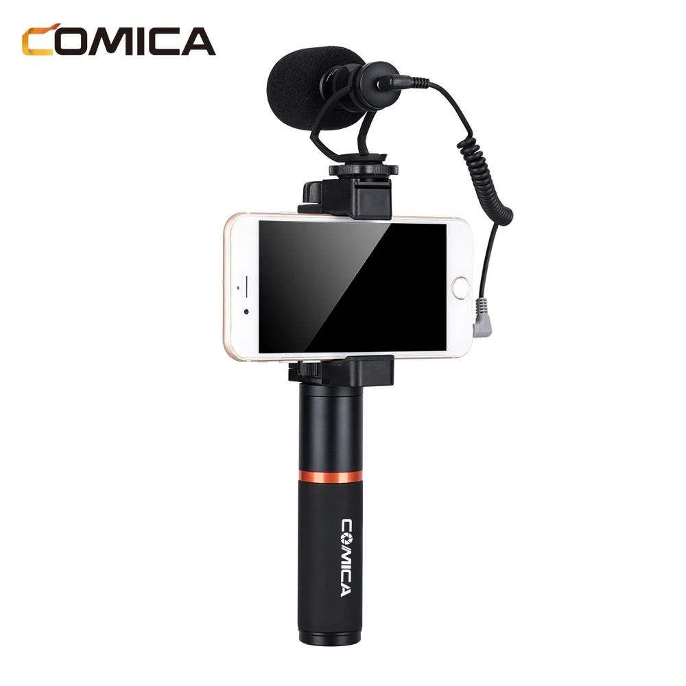 Comica CVM-VM10-K1 Mini Shotgun Microphone Smartphone Microphone Kit Cardioid Multi-functional Mic For Phone Camera Gopro Sony
Comica CVM-VM10-K1 Mini Shotgun Microphone Smartphone Microphone Kit Cardioid Multi-functional Mic For Phone Camera Gopro Sony