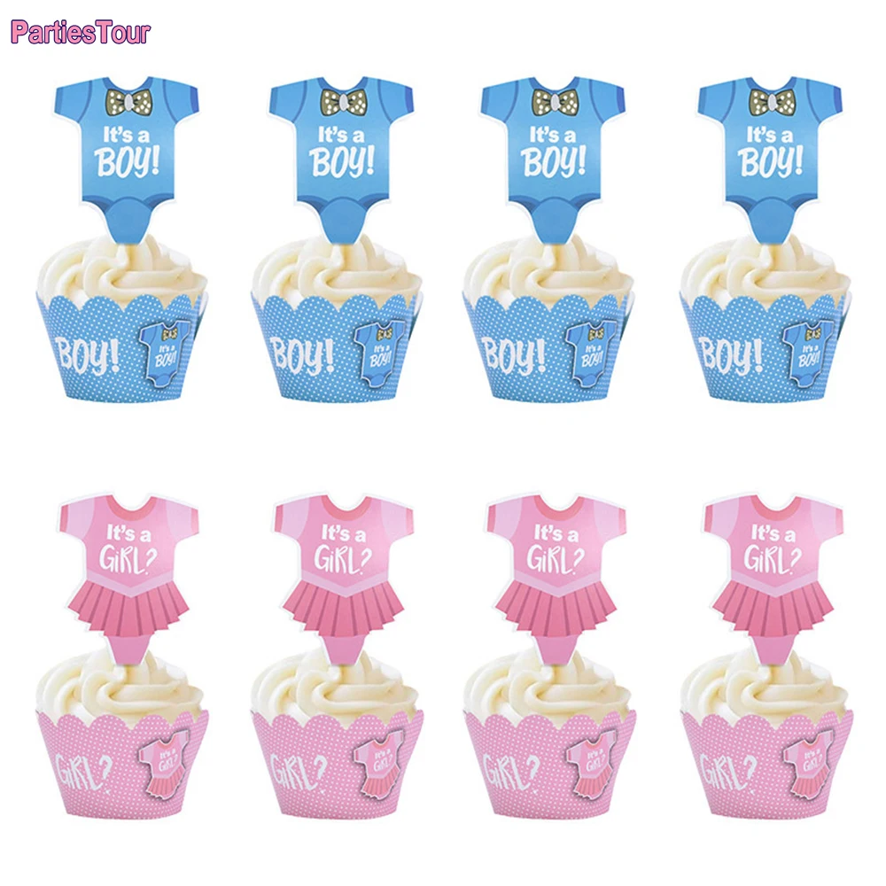 24pcs It’s A Boy or Girl Cake Topper Pink Blue Cupcake decor Gender Reveal 1st Birthday Party Cake Decor Baby Shower Party decor
24pcs It’s A Boy or Girl Cake Topper Pink Blue Cupcake decor Gender Reveal 1st Birthday Party Cake Decor Baby Shower Party decor