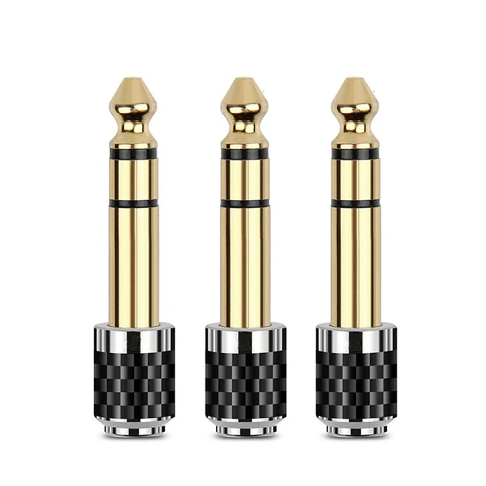 HIFI 3 pcs1/4'' Male to 1/8'' Female Stereo Headphone Adapter , Upgrade 6.35mm Jack Stereo Socket Male to 3.5mm Jack
HIFI 3 pcs1/4'' Male to 1/8'' Female Stereo Headphone Adapter , Upgrade 6.35mm Jack Stereo Socket Male to 3.5mm Jack