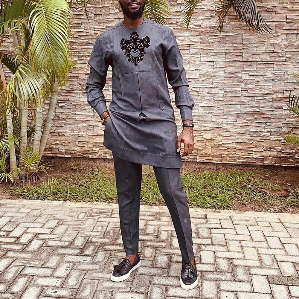2023 African Native Clothing Mens Simple Business style Mature Men's Traditional dashiki Shirts 2Pcs Suits
2023 African Native Clothing Mens Simple Business style Mature Men's Traditional dashiki Shirts 2Pcs Suits