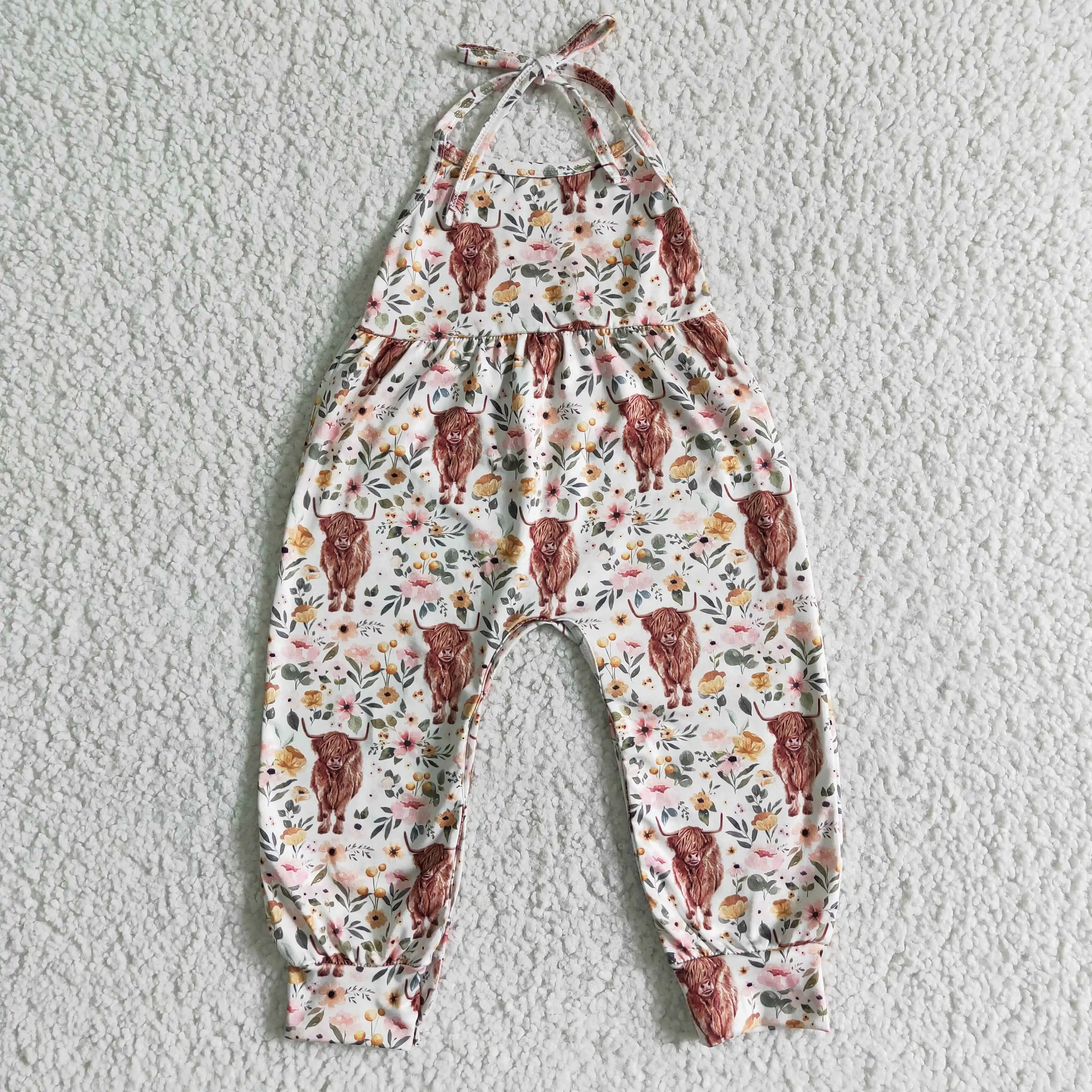 Toddlers Mountain Cow Jumpsuit Kids Clothing Children Boutique Wholesale Clothes Baby Girls Summer Floral Pink Overalls Outfits
Toddlers Mountain Cow Jumpsuit Kids Clothing Children Boutique Wholesale Clothes Baby Girls Summer Floral Pink Overalls Outfits
