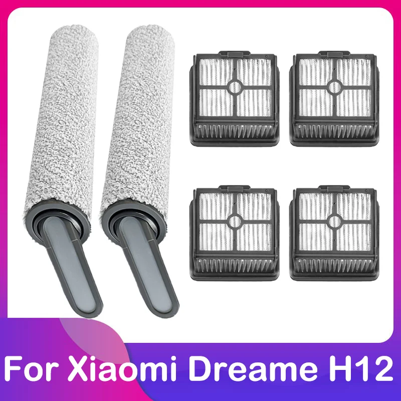 Spare Roller Main Soft Brush Hepa Filter For Dreame H12 Wet & Dry Vacuum Cleaner Accessories Parts
Spare Roller Main Soft Brush Hepa Filter For Dreame H12 Wet & Dry Vacuum Cleaner Accessories Parts