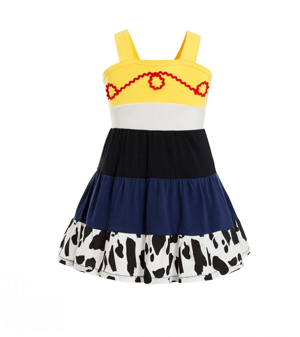 Женский костюм принцессы Jessie Dress, костюм ковбоя, коровки, Вуди, Атласное Бальное Платье с принтом коровы для костюмированной вечеринки на день рождения и Хэллоуин
Женский костюм принцессы Jessie Dress, костюм ковбоя, коровки, Вуди, Атласное Бальное Платье с принтом коровы для костюмированной вечеринки на день рождения и Хэллоуин