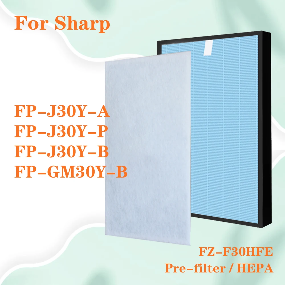 Replacement Air purifier Antibacterial HEPA Filter for Sharp Air Purifier FP-J30Y-A FP-J30Y-P FP-J30Y-B FP-GM30Y-B
Replacement Air purifier Antibacterial HEPA Filter for Sharp Air Purifier FP-J30Y-A FP-J30Y-P FP-J30Y-B FP-GM30Y-B