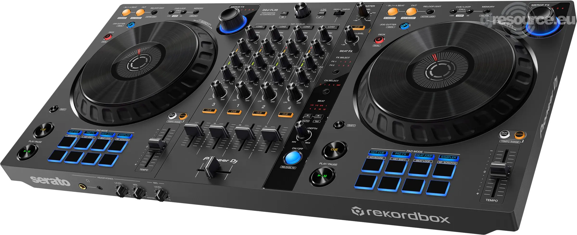 Summer Discount on Pioneer DJ DDJ-FLX6-GT 4-deck Rekordbox and Serato DJ Controller - Graphite
Summer Discount on Pioneer DJ DDJ-FLX6-GT 4-deck Rekordbox and Serato DJ Controller - Graphite