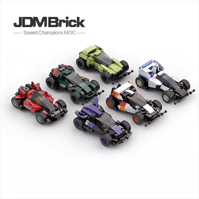 MOC Building Block 8 Grid Car Brother Racing Boy Inspiration Toy Collaboration Speed Series
MOC Building Block 8 Grid Car Brother Racing Boy Inspiration Toy Collaboration Speed Series
