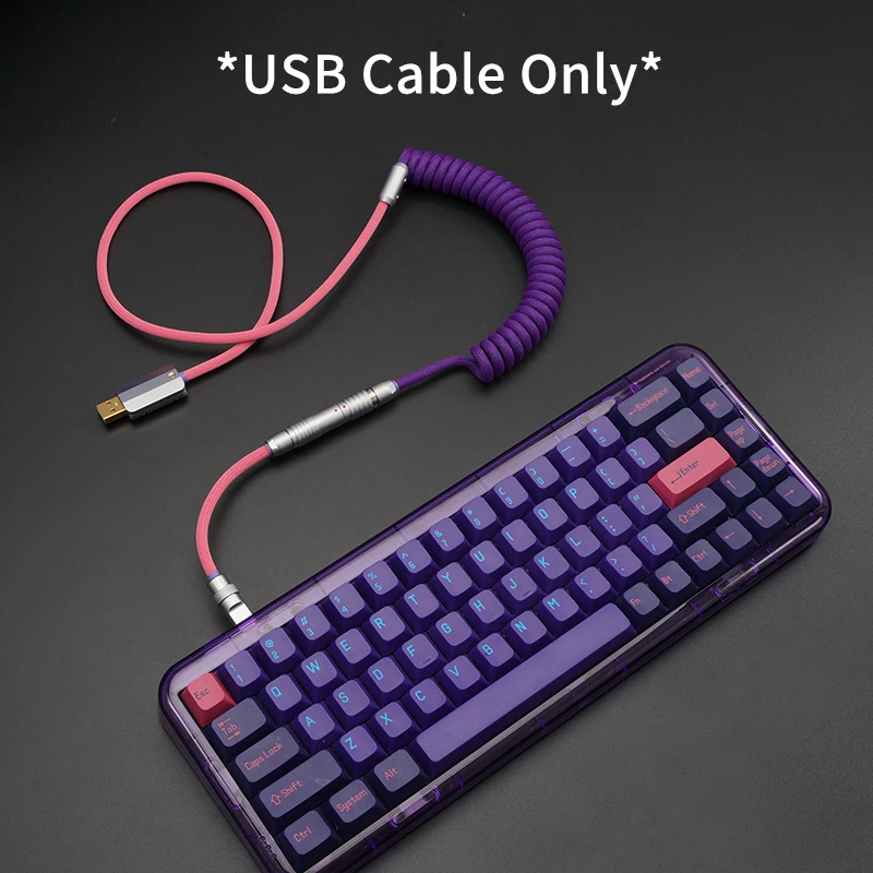 MelGeek ручной работы Спиральный USB-кабель с авиатором, индивидуальный MG неоновый USB-кабель, механическая клавиатура, кабель
MelGeek ручной работы Спиральный USB-кабель с авиатором, индивидуальный MG неоновый USB-кабель, механическая клавиатура, кабель