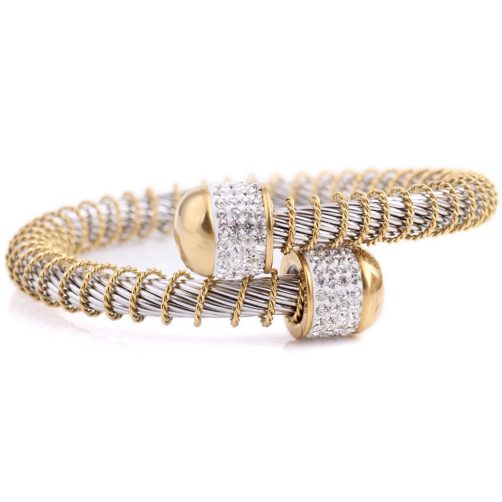Crystal Bracelet Stainless Steel Bracelet For Women Gold Plated Birthday Gift Free Shipping Yulaili
Crystal Bracelet Stainless Steel Bracelet For Women Gold Plated Birthday Gift Free Shipping Yulaili