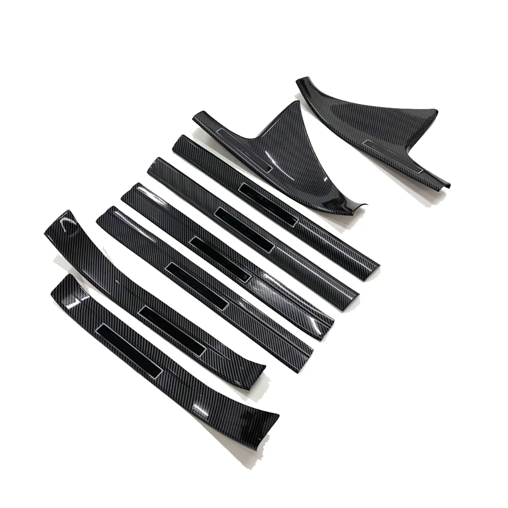 Педаль Welcome для Honda Civic 10-го поколения FE FC FK 2016~2021,2017 2018 2019 2020 защитная пластина порога двери, наклейка против царапин, аксессуары