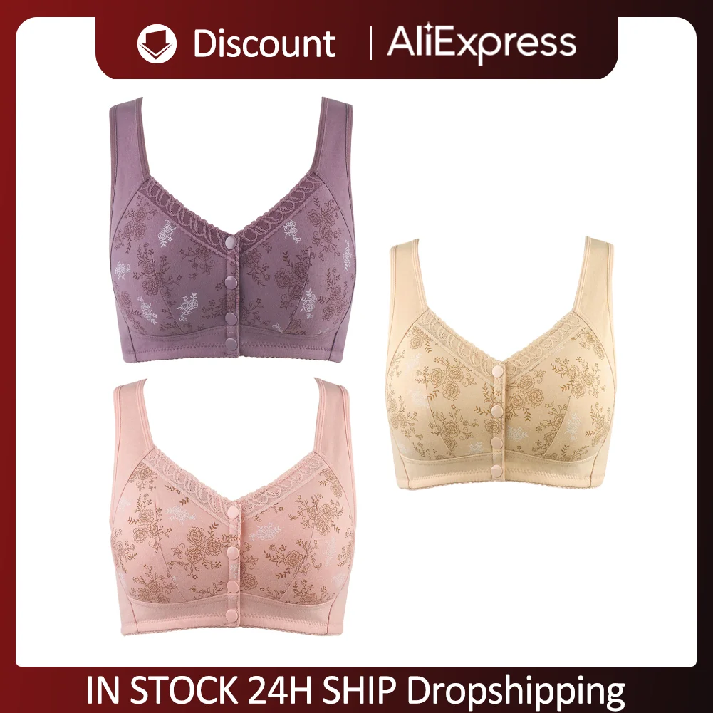 Women Front Closure Bras Wireless Plus Size Bras High Support Full Coverage Comfy Padding Breathable Easy Close Underwear
Women Front Closure Bras Wireless Plus Size Bras High Support Full Coverage Comfy Padding Breathable Easy Close Underwear