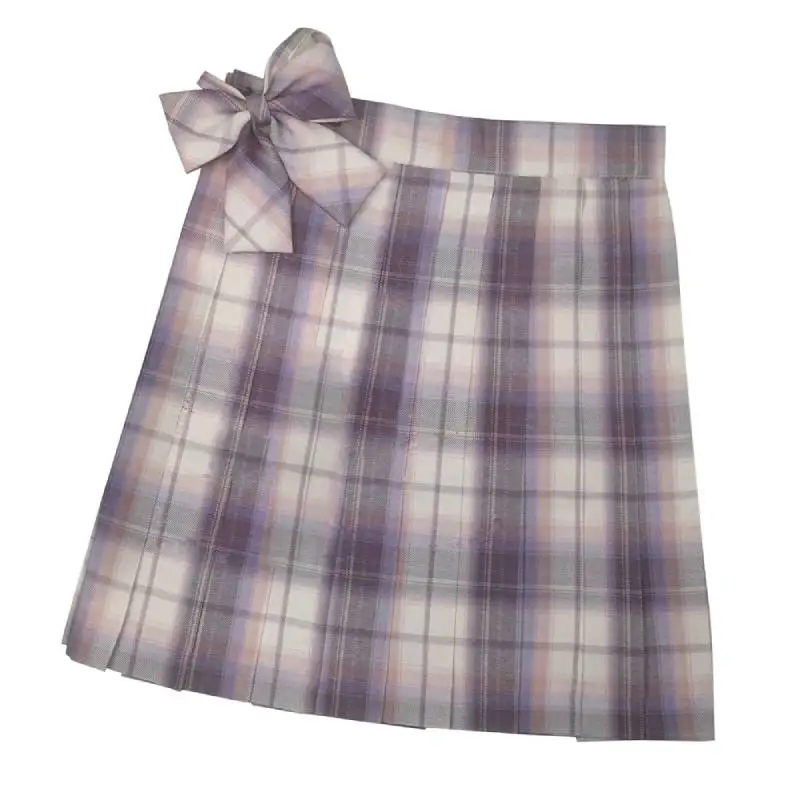 US 0-12 A-Line Mini Plaid Skirt with Neck Bow Girl High Waist Pleated Sailor Korean Kawaii Sweet School Uniform Short Skirt New
US 0-12 A-Line Mini Plaid Skirt with Neck Bow Girl High Waist Pleated Sailor Korean Kawaii Sweet School Uniform Short Skirt New