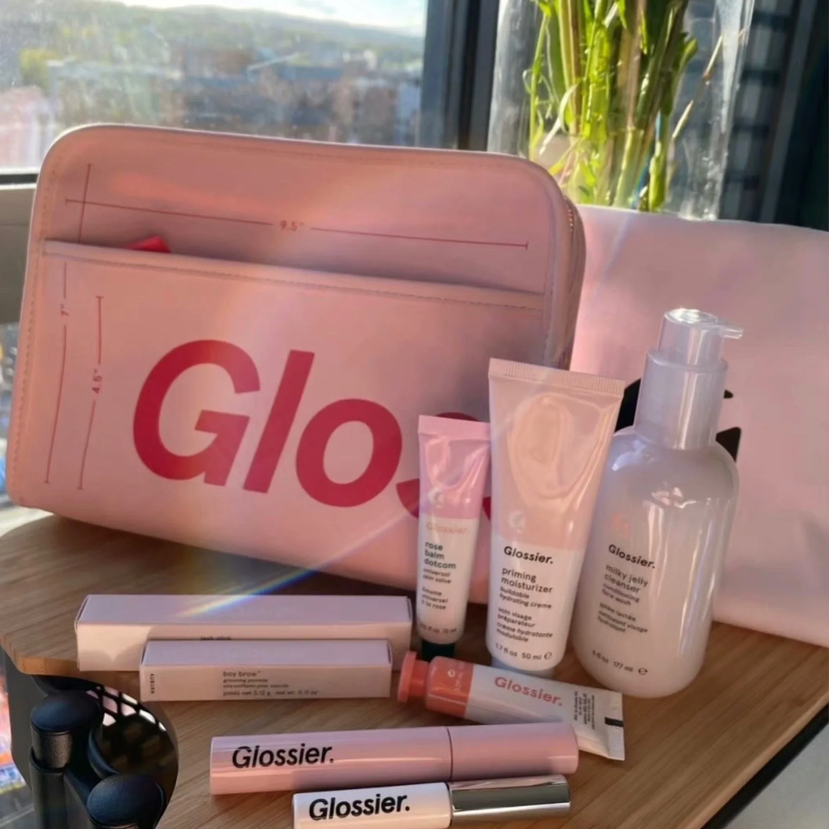 Косметичка Glossier, большая косметичка, сумка для туалетных принадлежностей, брелоки
Косметичка Glossier, большая косметичка, сумка для туалетных принадлежностей, брелоки