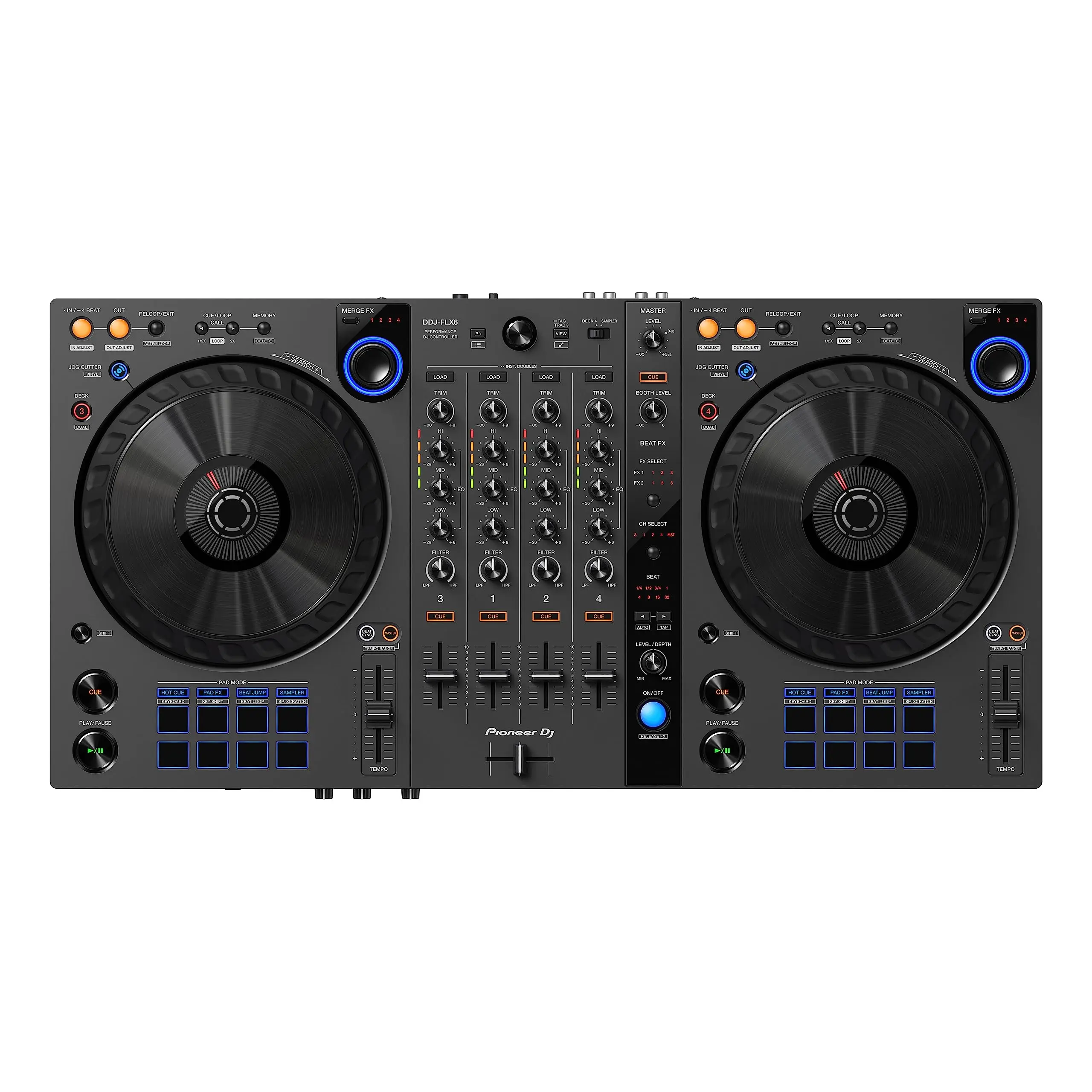 95%Big Discount Sales Pioneer DJ DDJ-FLX6-GT 4-deck Rekordbox and Serato DJ Controller -
95%Big Discount Sales Pioneer DJ DDJ-FLX6-GT 4-deck Rekordbox and Serato DJ Controller -