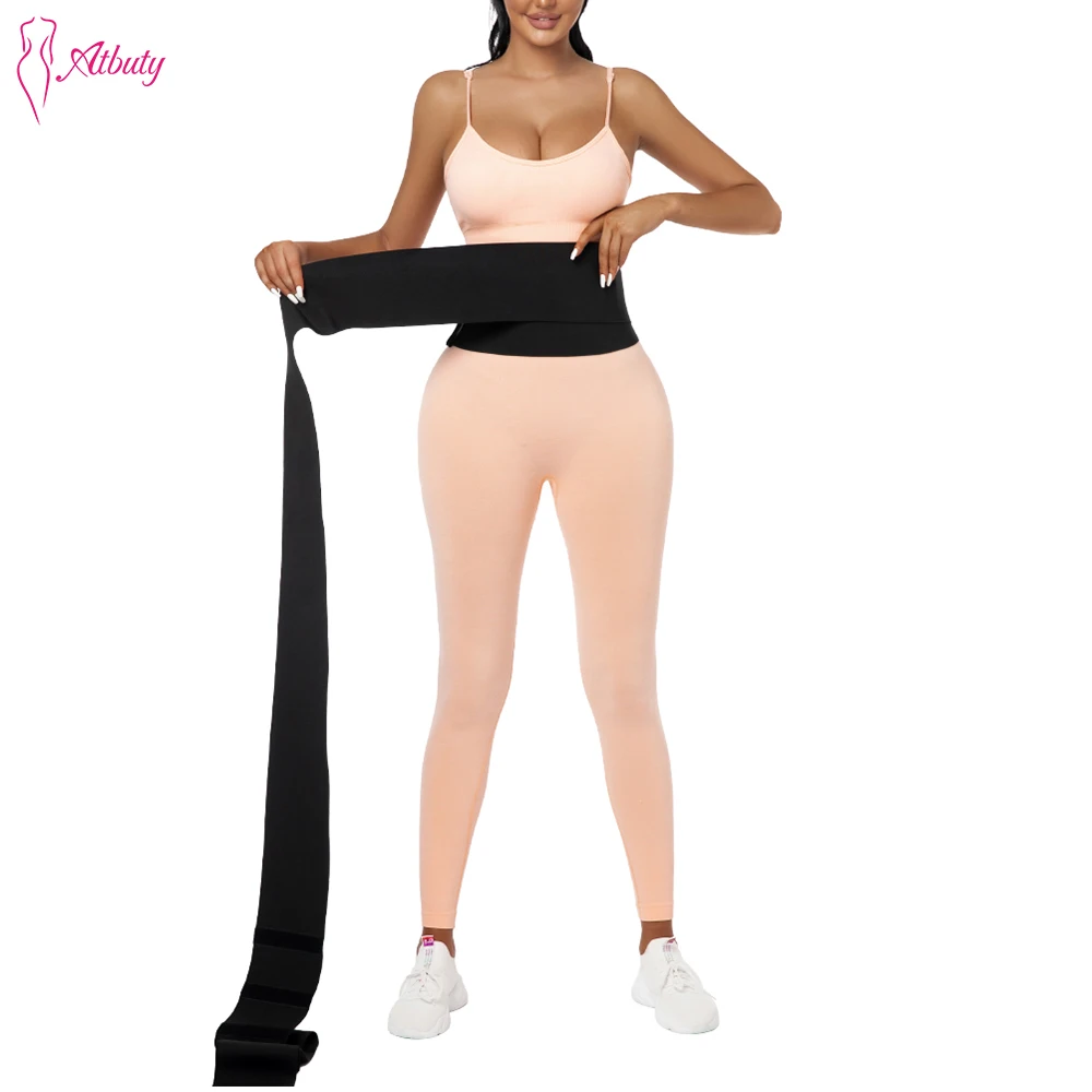 Atbuty Stretch Band Waist Bandage Wrap Trainer Slimming Tummy Corset Flat Belly Trimmer Belt Model Strap Women Shapwear Girdle
Atbuty Stretch Band Waist Bandage Wrap Trainer Slimming Tummy Corset Flat Belly Trimmer Belt Model Strap Women Shapwear Girdle