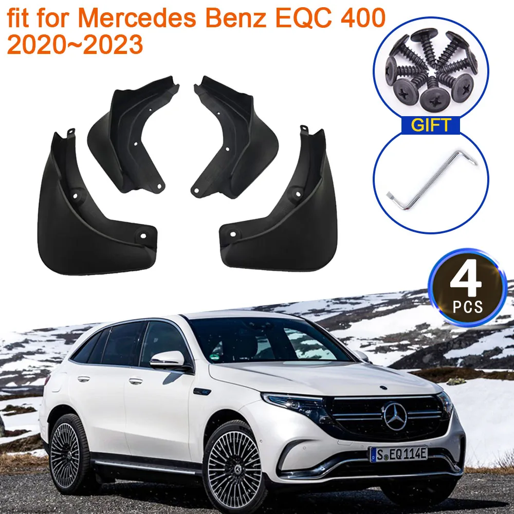 for Mercedes Benz EQC 400 2020 2021 2022 2023 Mudflap Mudguard Anti-splash Grade Rear Wheels Fenders 4Pcs Car Stying Accessories
for Mercedes Benz EQC 400 2020 2021 2022 2023 Mudflap Mudguard Anti-splash Grade Rear Wheels Fenders 4Pcs Car Stying Accessories