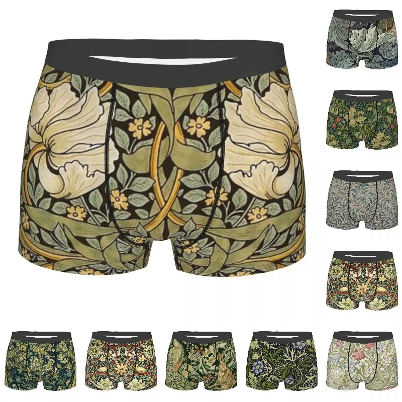 Custom William Morris Pimpernel Underwear Men Breathbale Floral Textile Pattern Boxer Briefs
Custom William Morris Pimpernel Underwear Men Breathbale Floral Textile Pattern Boxer Briefs