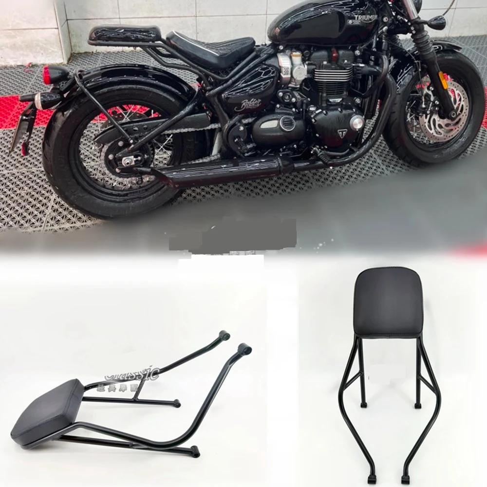 Rear Passenger Seat Pad Cushion Luggage Rack Motorcycle Cruiser Bike for Triumph Bonneville Bobber Black 
Rear Passenger Seat Pad Cushion Luggage Rack Motorcycle Cruiser Bike for Triumph Bonneville Bobber Black