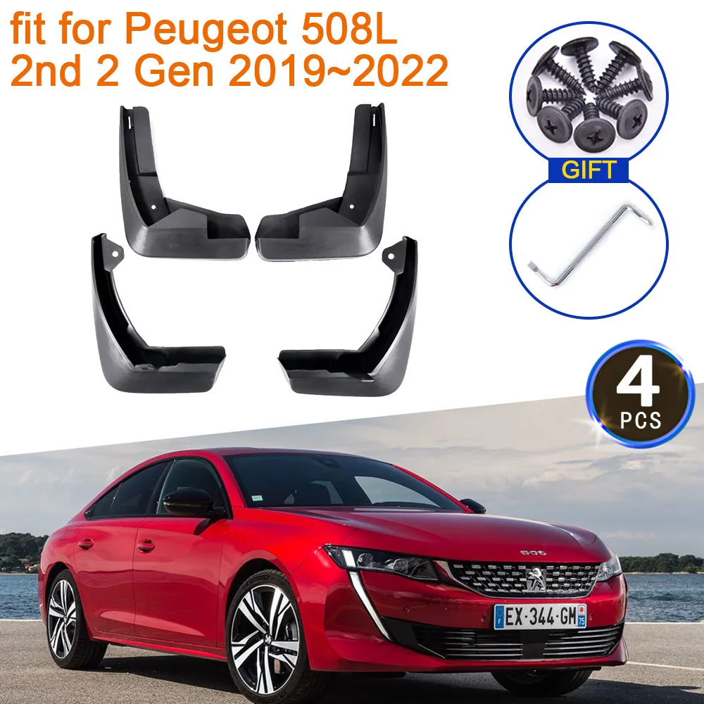 Для Peugeot 508L 2nd 2 Gen 2019 2020 2021 2022 Брызговики Брызговики Передние задние колеса Автомобильные аксессуары для укладки
Для Peugeot 508L 2nd 2 Gen 2019 2020 2021 2022 Брызговики Брызговики Передние задние колеса Автомобильные аксессуары для укладки