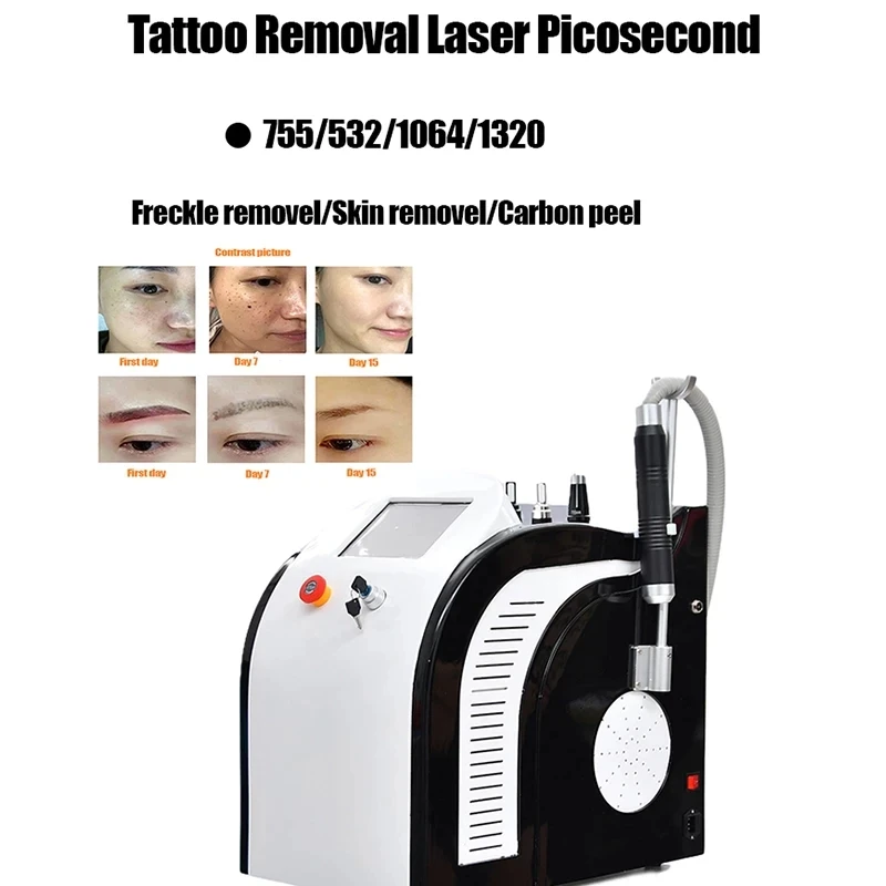 High Technology Four Wavelengths Nd Yag Laser 755 1320 1064 532 Nm Picosecond Beauty Machine For Tattoo Eyebrow Wrinkle Removal
High Technology Four Wavelengths Nd Yag Laser 755 1320 1064 532 Nm Picosecond Beauty Machine For Tattoo Eyebrow Wrinkle Removal