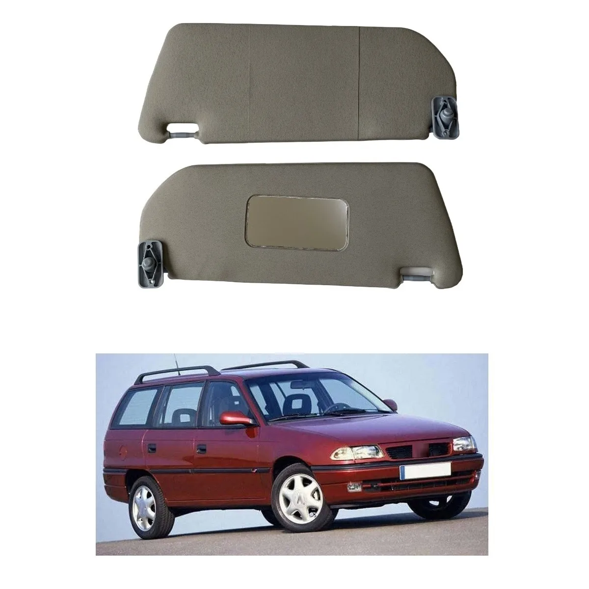 For Opel Astra F Interior Sunshade Suit 1992-1998 Right Left 2 Pcs Car Solar Visor Protection Accessories Spare Parts Renewal Change
For Opel Astra F Interior Sunshade Suit 1992-1998 Right Left 2 Pcs Car Solar Visor Protection Accessories Spare Parts Renewal Change