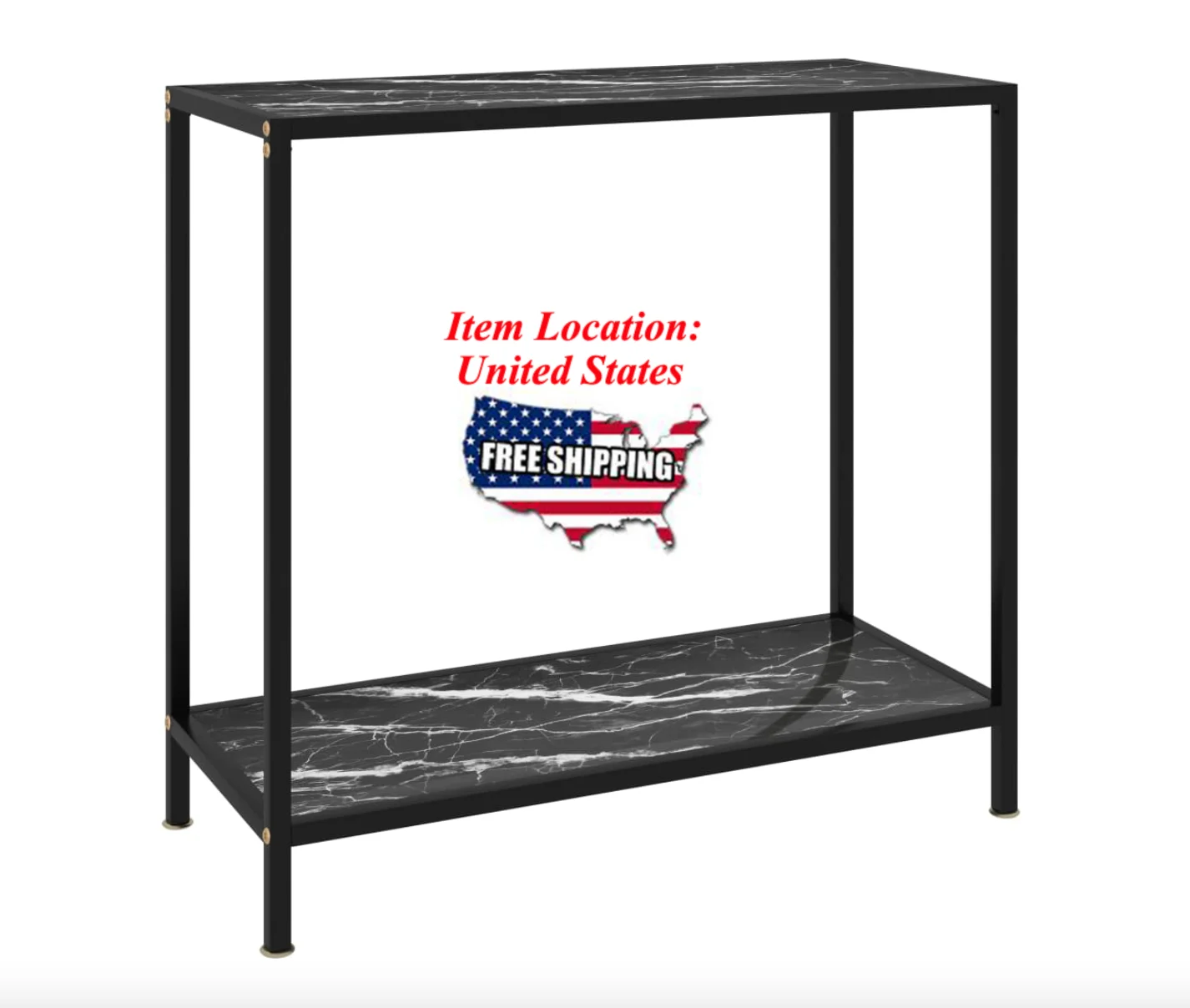 Console Table Black 31.5"x13.8"x29.5" Tempered Glass, modern table living room furniture SHIPPING FROM UNITED STATES
Console Table Black 31.5"x13.8"x29.5" Tempered Glass, modern table living room furniture SHIPPING FROM UNITED STATES