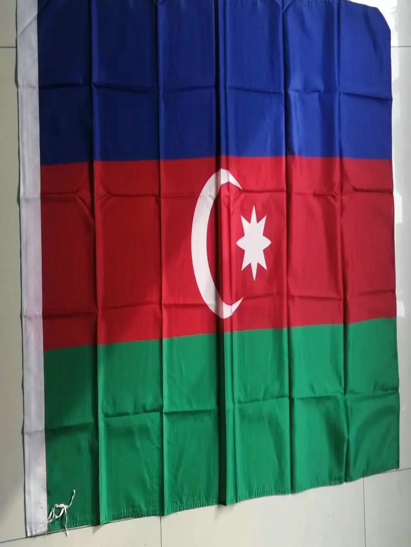 3' x 5'feet 90x150cm Azərbaycan Respublikası Azərbaycan polyester nation flag banner decoration
3' x 5'feet 90x150cm Azərbaycan Respublikası Azərbaycan polyester nation flag banner decoration