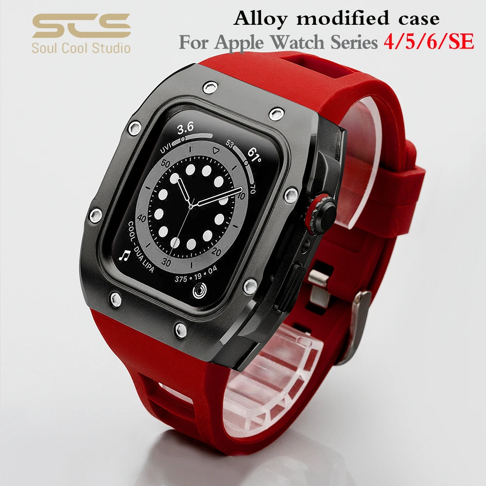 For Apple Watch 44mm 4 5 6 SE Series Retrofit Accessories Compatible iWatch 6 Stylish Metal Protective Case Apple Watch Retrofit
For Apple Watch 44mm 4 5 6 SE Series Retrofit Accessories Compatible iWatch 6 Stylish Metal Protective Case Apple Watch Retrofit