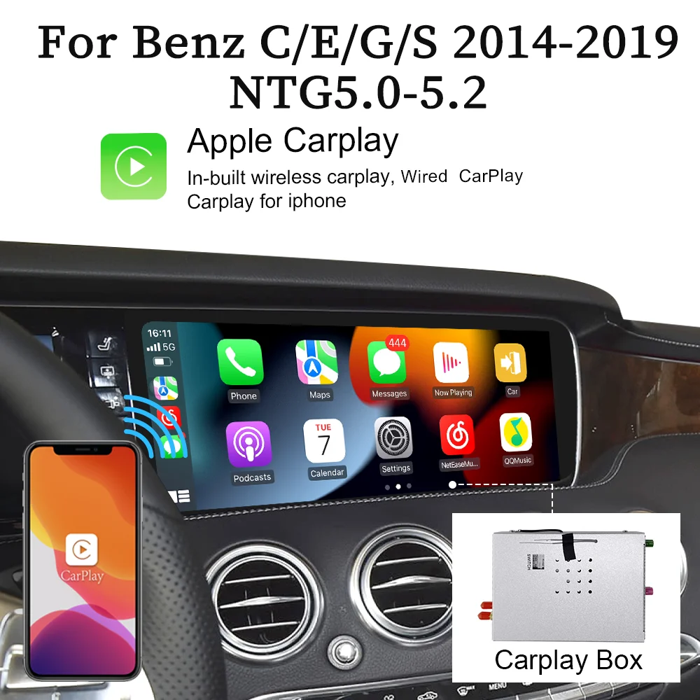 Wit-up Carplay box Android box Mini carplay box AI Carplay для Benz C W205 E W213 S W222 G W464 2014-2019 MBUX NTG5.0-NTG5.2
Wit-up Carplay box Android box Mini carplay box AI Carplay для Benz C W205 E W213 S W222 G W464 2014-2019 MBUX NTG5.0-NTG5.2
