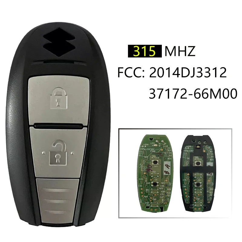 CN048023 2-кнопочный подлинный 315 МГц смарт-ключ приближения TS011 для S-uzuki S-Cross CMIIT ID: