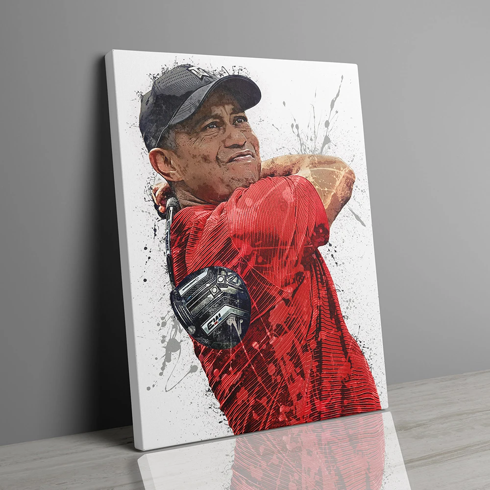 Golf Art, самый знаменитый Золотой тигр, искусство на стене, Спортивная портретная картина для тренажерного зала, домашний декор, мужская пещер...
Golf Art, самый знаменитый Золотой тигр, искусство на стене, Спортивная портретная картина для тренажерного зала, домашний декор, мужская пещер...