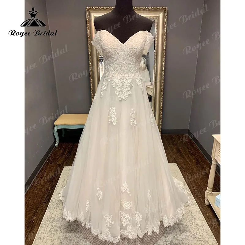 Cap Sleeve Sweep Train V Neck Lace Appliques Wedding Dress Off the Shoulder Sweep Train 2023 Civil Bridal Boho Wedding Gowns
Cap Sleeve Sweep Train V Neck Lace Appliques Wedding Dress Off the Shoulder Sweep Train 2023 Civil Bridal Boho Wedding Gowns