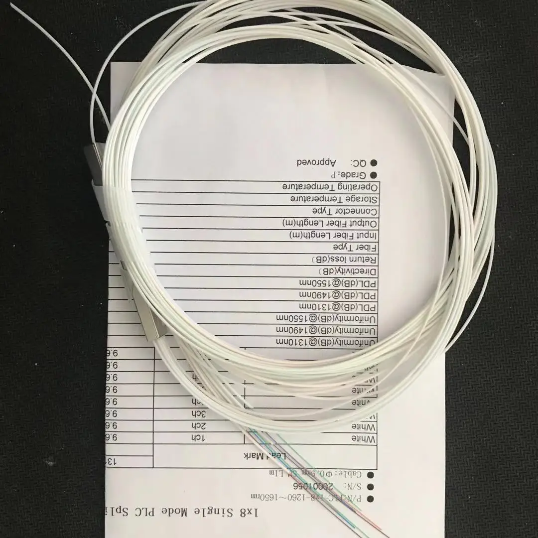 10pcs/lot 1x2 1x4 1x8 1x16 fiber optic PLC splitter without connector cable 0.9mm Mini Blockless 2,4 Ports PLC Splitter Freeship
10pcs/lot 1x2 1x4 1x8 1x16 fiber optic PLC splitter without connector cable 0.9mm Mini Blockless 2,4 Ports PLC Splitter Freeship