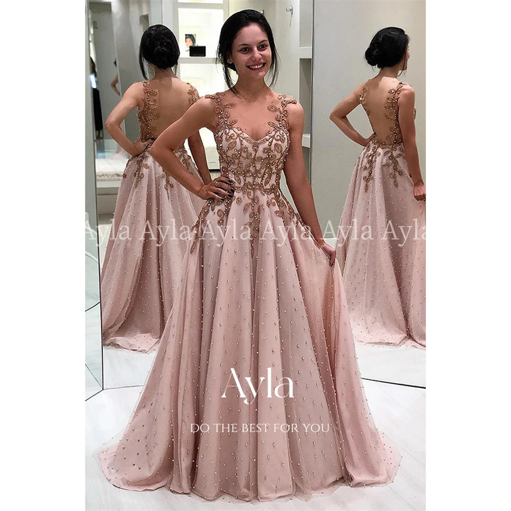 robes de soirée Full Pearls A Line Evening Dress Tank Lace Evening Gown Sweetheart Prom Dress Custom Colors vestidos de noche
robes de soirée Full Pearls A Line Evening Dress Tank Lace Evening Gown Sweetheart Prom Dress Custom Colors vestidos de noche